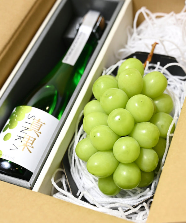 ※期間限定予約商品【 山梨県産 朝採りシャインマスカット＋SINKA 】-プレミアムセット2025-